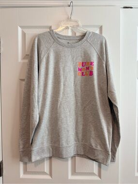 Pure Barre Gray Crewneck Sweatshirt - Pure Mom’s Club